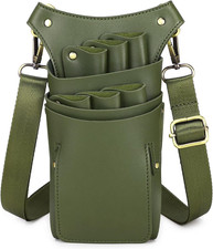 Scissor Pouch for Stylist Essentials Tools Bag, PU Leather Salon Hair Profession