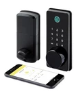 LOCKSTAR® Smart Door Lock • Keyless Deadbolt • Multiple Entry – App, Fingerprint