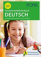 PONS Grundschulwörterbuch Deutsch: Mit Bildwörterbuch En (Paperback) (UK IMPORT)