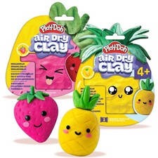 Scented Air Dry Clay, 2Pack Summer Bundle, 1 Pink Strawberry, 1 Yellow Pineap...