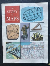 Vintage Mid-1900s Esso Standard Oil PR Department Stort of Maps Educational Book