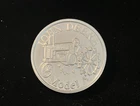 John Deere Model A 1oz .999 Fine Silver Round Proof-Like Finish BU In Capsule
