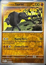 Pokemon Paldean Tauros [Paldea Evolved - 108/193] Reverse Holofoil