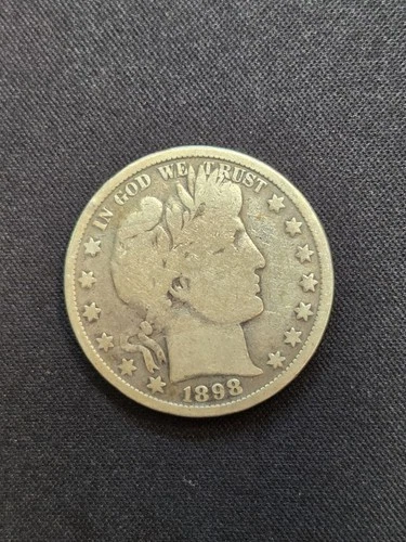 1898 Barber Half Dollar Good