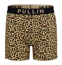 Boxer Pullin slip pantalone largo leopardato pigro