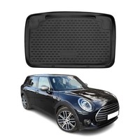 Kofferraummatte Kofferraumwanne FüR Mini Clubman 2007-2014 Gummi Tpe Schwarz