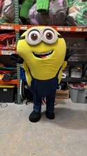 Tim Minion Mascot Costume Adult Size Party Cosplay Dress READY TO SHIP - USED
