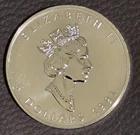 1991 Canadian Silver Maple Leaf 1 oz — photo from another recent sale