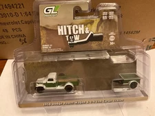Greenlight  HITCH & TOW  1950 Dodge Power wagon  w/ 1/4 ton cargo  trailer