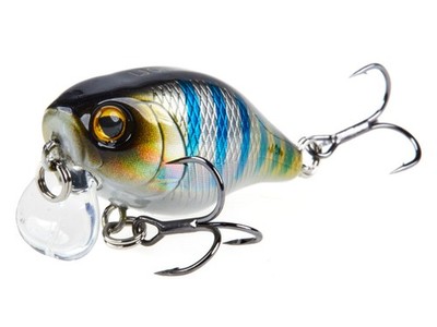 Lucky John Original Chubby SSR 4F 4cm 4.5g Floating Köder Wobbler Forelle Barsch