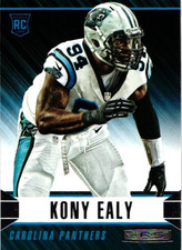 2014 Panini Rookie Card #159, Kony Ealy, Carolina Panthers. rookie card picture
