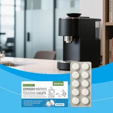 1/2/3pack Professional Cleaning Tablets For Coffee Machine F6M4