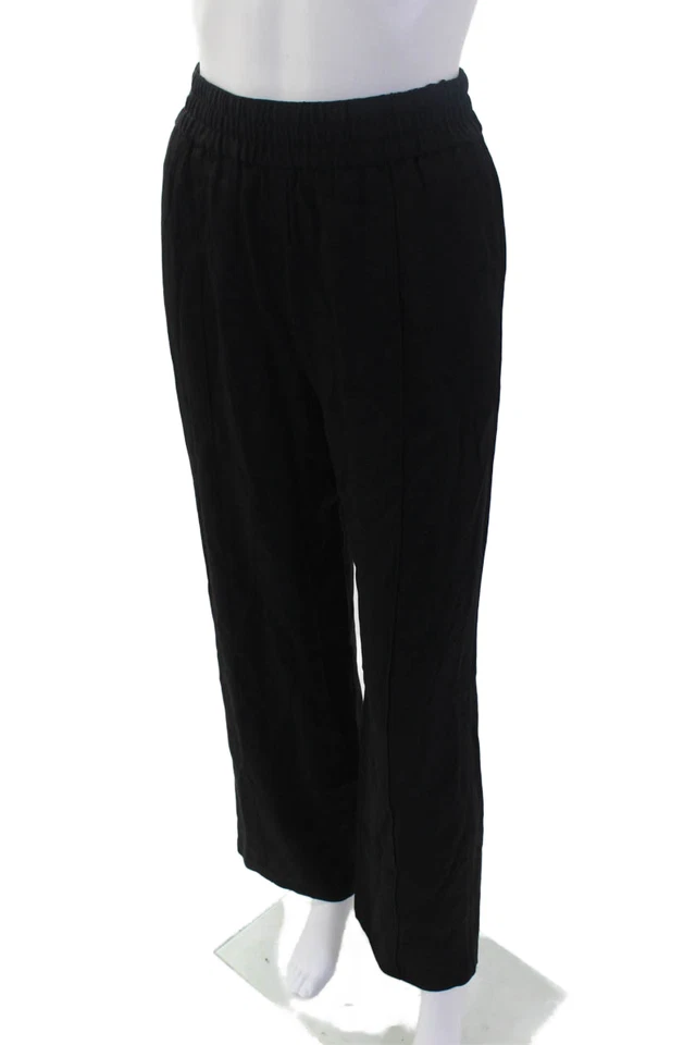 Pantalones deportivos Alice + Olivia para mujer negros talla XS Foto 2 de 4