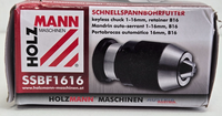 Holzmann – SSBF16 Schnellspannbohrfutter – 1–16 Mm – B16 (1709 E3+)
