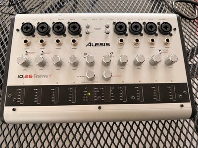 Alesis io|26 FireWire Audioschnittstelle 26 Kanäle, 8 Mic/Line, ADAT MIDI