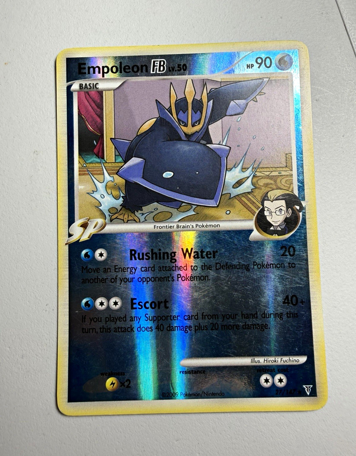The Pokémon Company Empoleon FB 27/147 Supreme Victors Reverse Holo Rare SP