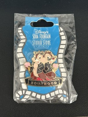 Disney Soda Fountain DSF Chip & Dale Hollywood & Ice Cream Pin 2011 Rarität PP84406