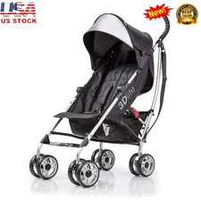 Convenience Stroller Travel Lightweight 4 Position Recline Strollers Portable