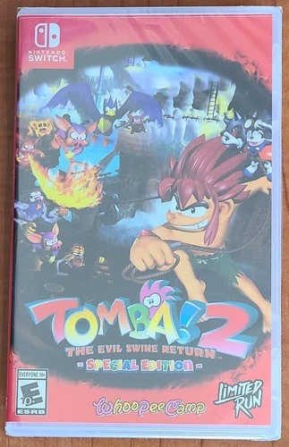 Tomba! 2: The Evil Swine Return Special Edition - Nintendo Switch (NEW)