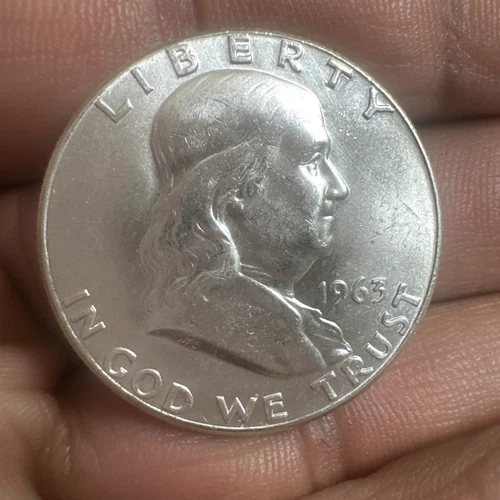 1963 50c Franklin Half Dollar - Uncirculated