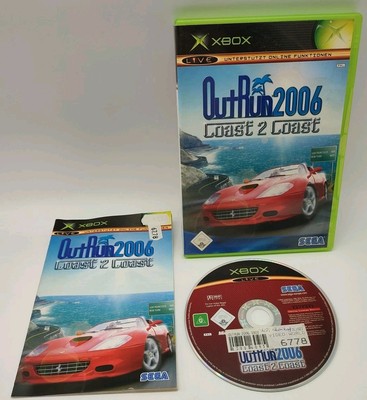 XBOX Spiel : OutRun 2006 : Coast 2 Coast   mit Spielanleitung, in OVP