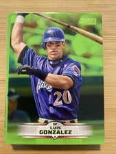 2025 Topps Stadium Club - Lime Green - Luis Gonzalez - #22 - Diamondbacks