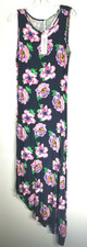 NY COLLECTION WOMEN'S FLORAL MAXI LONG DRESS MEDIUM M 10 12 NEW NWT