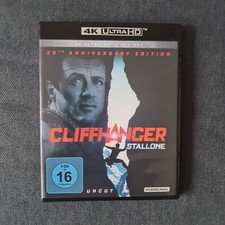 Cliffhanger mit Sylvester Stallone 4K UHD Blu Ray 25th Anniversary Edition