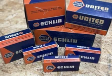 Auto Parts in Box Napa Echlin United Vintage USA man Cave Garage Barn Decor Gas
