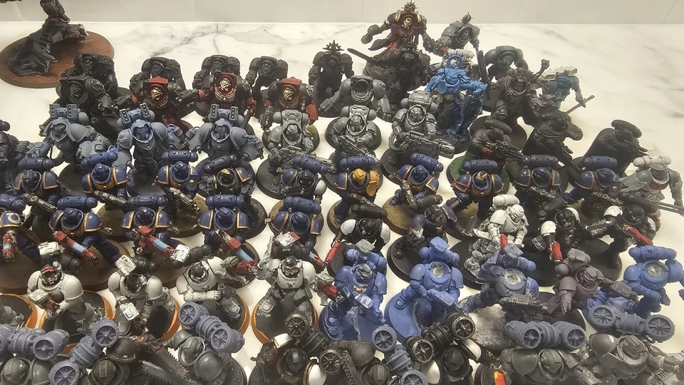 战锤 40k Primaris 太空海军陆战队 批量 — 第 3/4 张图片