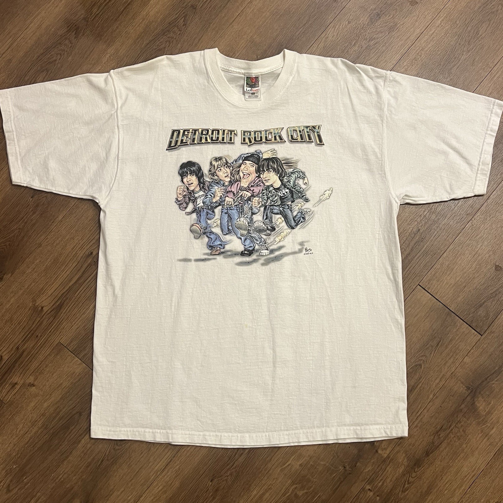 1999 Detroit Rock City Movie Promo KISS Comedy T Shirt XL