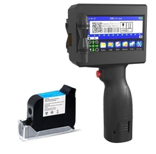 CHIKYTECH Upgrading Portable Handheld Inkjet Printer ZK-1691 with 4.3 Inch Touch