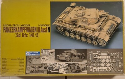Gunze Sangyo 1/35 Panzerkampfwagen III Ausf N (Sd Kfz 141/2) Model Kit | eBay Gunze Sangyo 1/35 Panzerkampfwagen III Ausf N (Sd Kfz 141/2) Model Kit | eBay