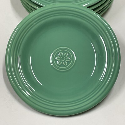 Oneida China Petals Sea Foam Green Salad Dessert Appetizer Lunch 8  Plate