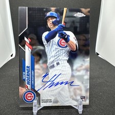 2020 Topps Chrome Nico Hoerner Auto Rc # NH