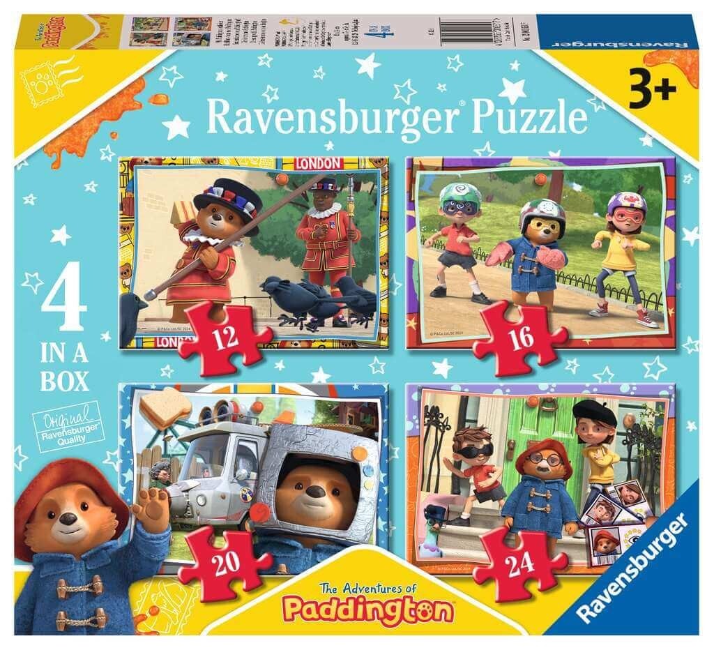 Ravensburger Paddington 4 in a Box Jigsaw Puzzles