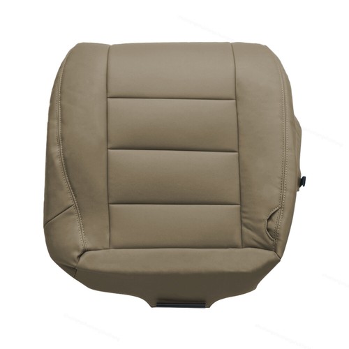 Fits 2003 2004 05 06 07 Ford F250 F350 Lariat Synthetic Leather Seat Covers Tan - Picture 13 of 17