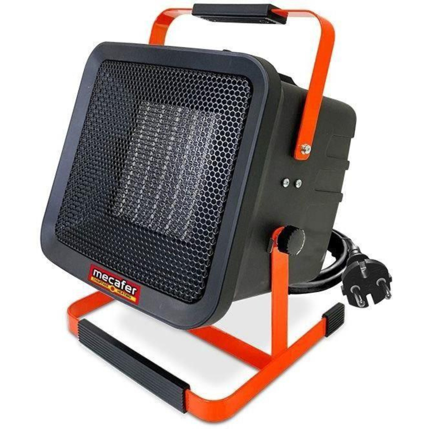 Chauffage de chantier MECAFER MH3000C soufflant de 3000W avec thermostat pour atelier