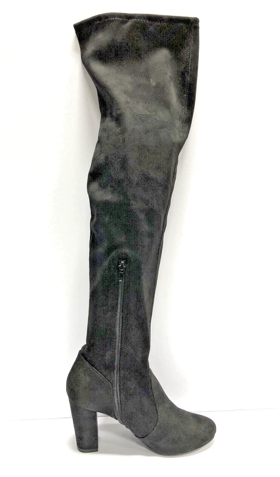 Botas por encima de la rodilla Chinese Laundry Brinna para mujer negras talla 7 M Foto 2 de 4