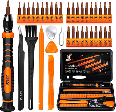Juego de Destornilladores de Precision 38 Piezas Kit Herramientas Con Seguridad