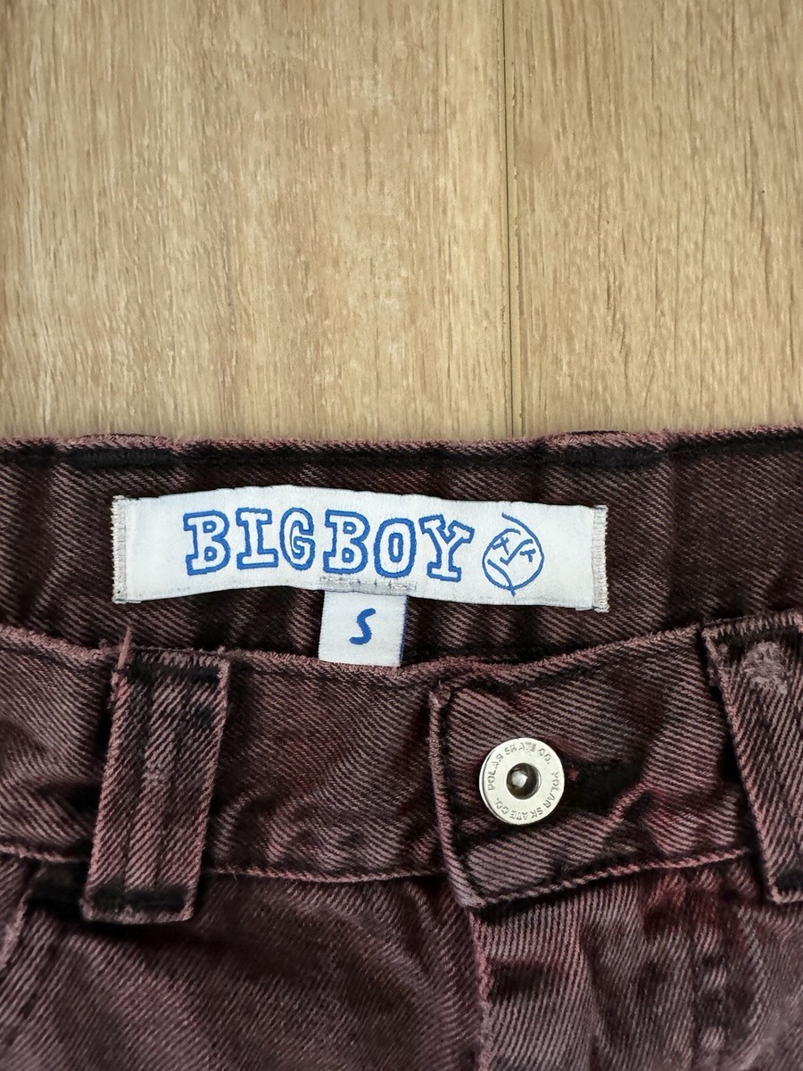 Big Boy Jeans Polar Skate Co. Baggy Black Skater Jeans RARE Big Boy Jeans Polar Skate Co. Baggy Black Skater Jeans RARE