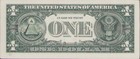 US Bank Star Note $1 Dollar Bill Fancy Serial # A05963443 Error Cut Shifted Seal — photo 2