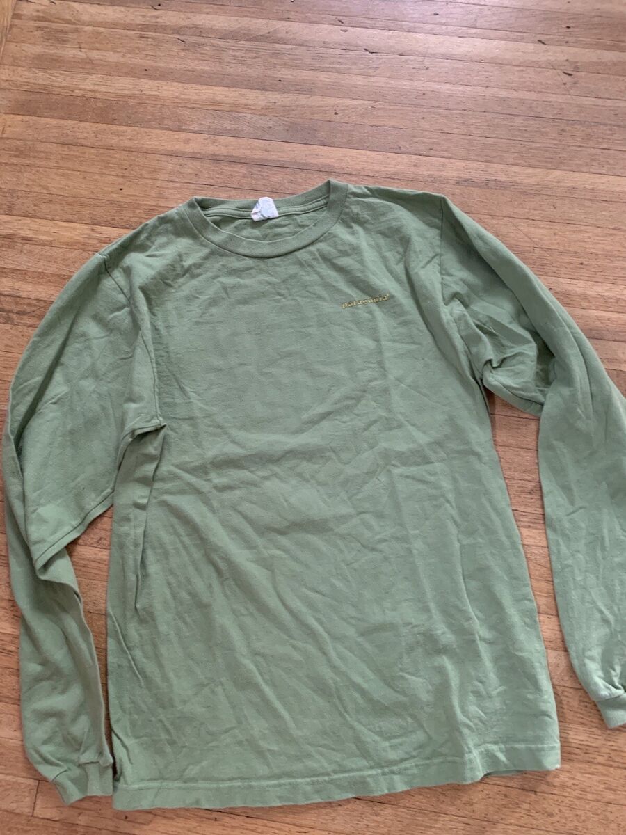 VTG 90s Patagonia Beneficial T's Tee Shirt Long sleeve Mens VTG 90s Patagonia Beneficial T's Tee Shirt Long sleeve Mens