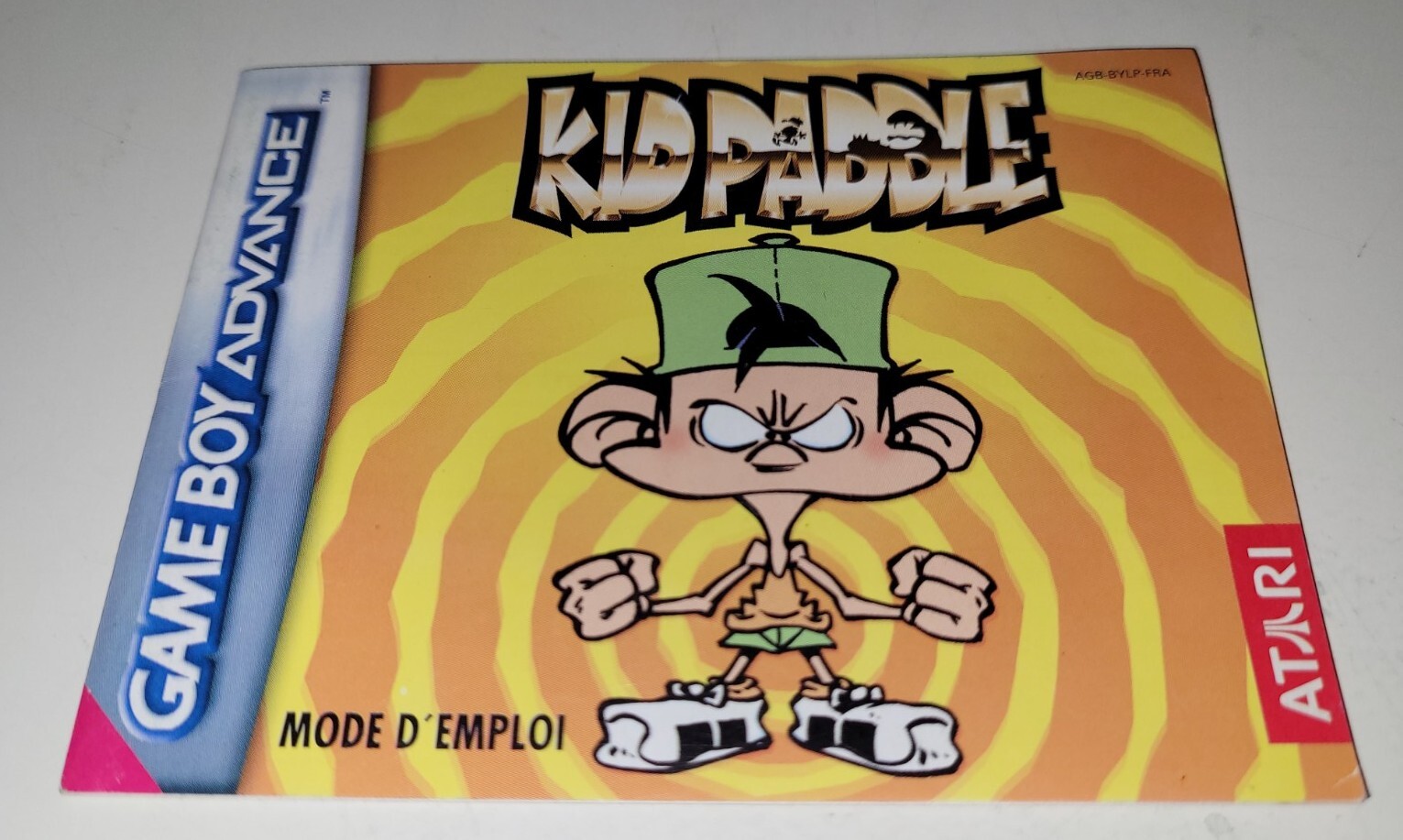 Notice - Nintendo Game Boy Advance - Kid Paddle - FRA - Bon État