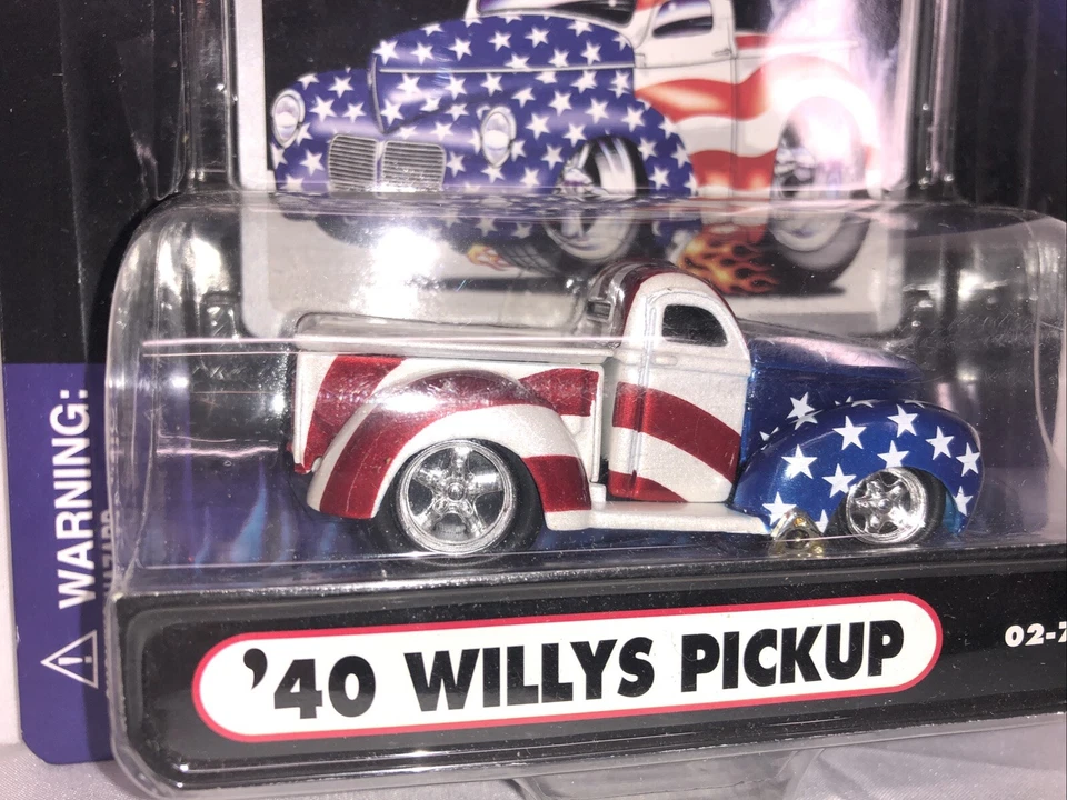 MUSCLE MACHINES 1940 Willys Pickup 1:64 DIE-CAST CAR - Image 2 of 4