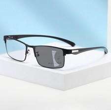 Transition Progressive Multifocal Photochromic Anti Blue Light Reading Glasses