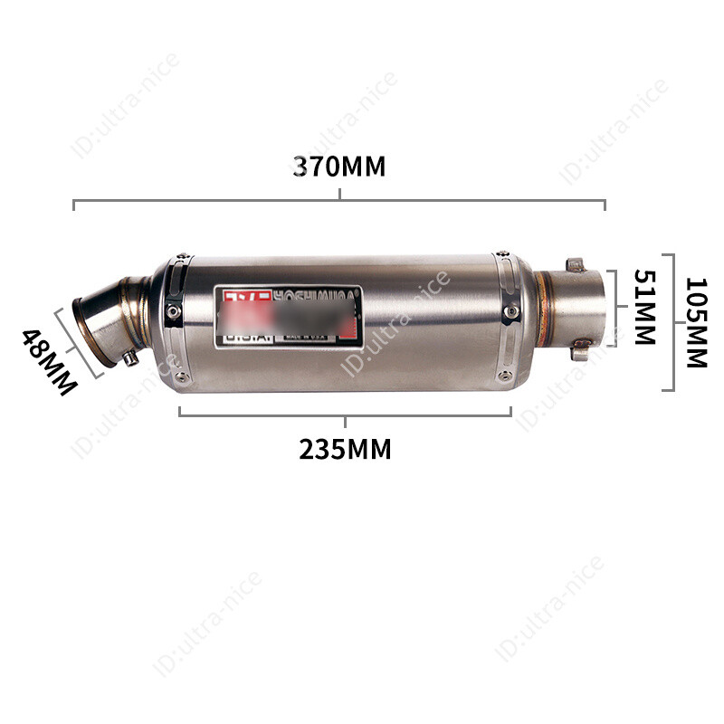 For Yamaha Zuma 125 BWS 125 20022017 Exhaust System Muffler Pipe 310