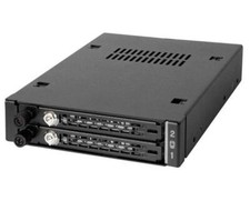Icy Dock Tougharmor Ex 2x 2.5" Sata/sas Hdd & Ssd Mobile Rack