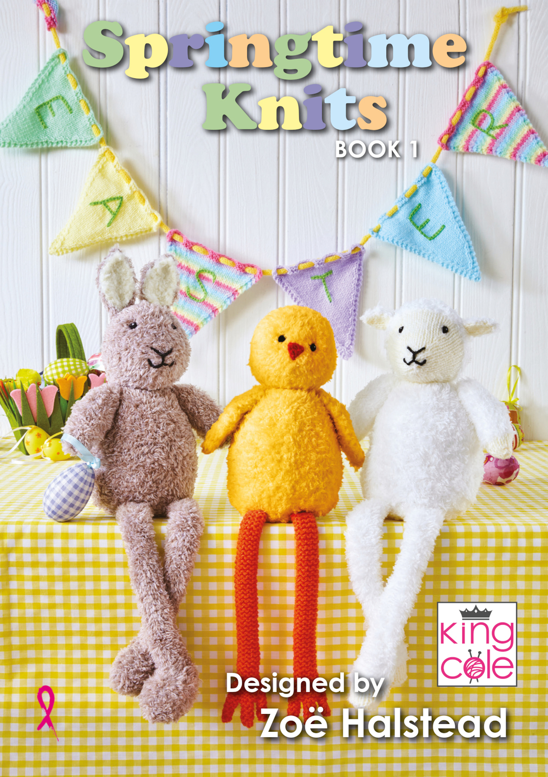 Springtime Knits Book 1 King Cole Spring Easter Decorations Knitting Pattern