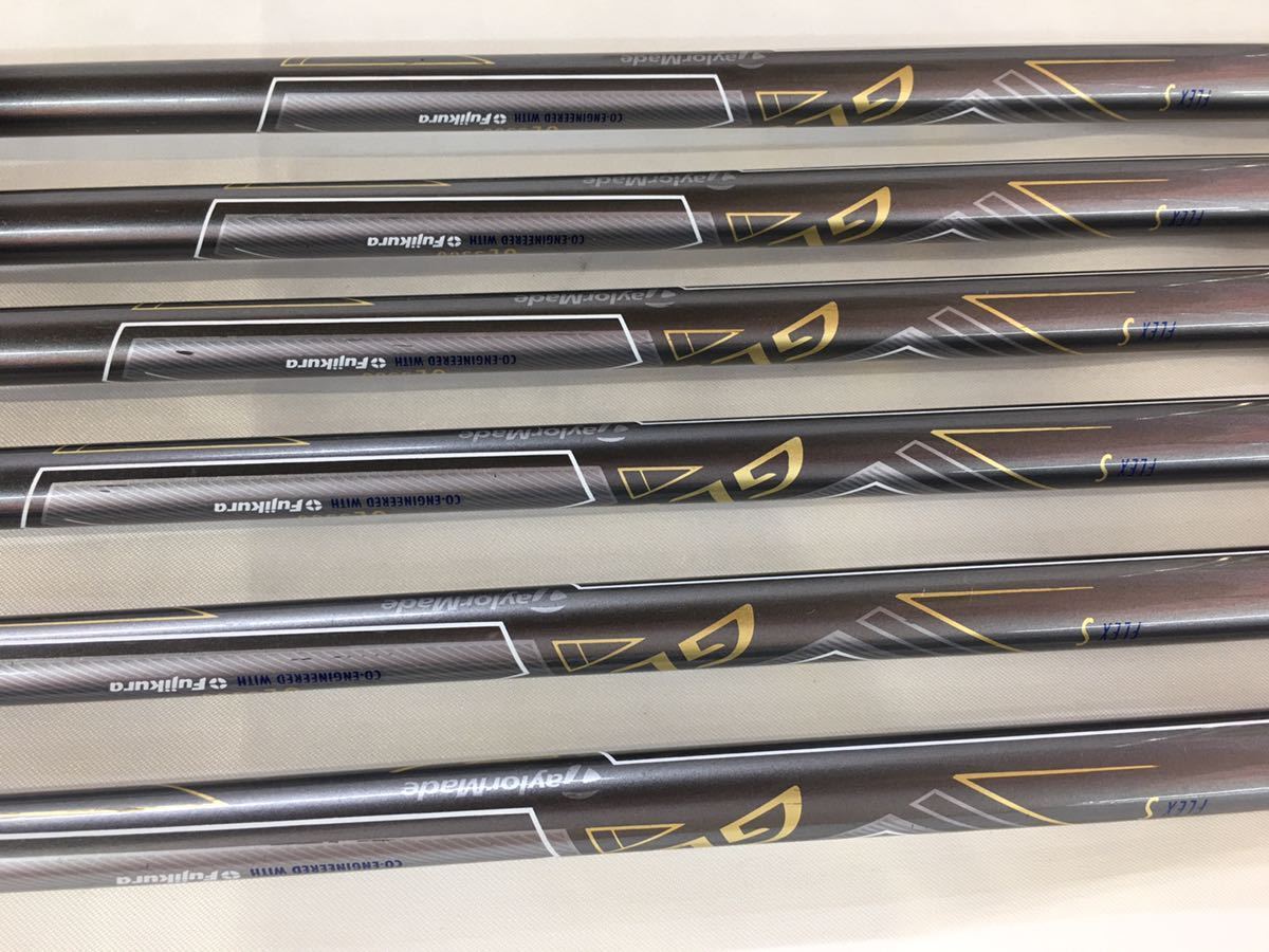 TaylorMade - 良品◆GLOIRE_F◆GL3300 フレックスS◆5-9pw◆6本 Golf Iron Set TaylorMade GLOIRE F GL3300 (S) 6pcs 6-A JAPAN